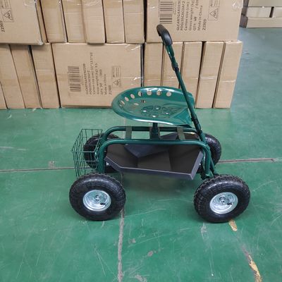 Trolley Kursi Tarik Tangan Untuk Anak Usia 5 Sampai 14 Tahun Gerobak Jok Roda Karet