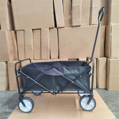 Stainless Steel Shopping Beach Garden Dilipat Tarik Troli Lipat Luar Ruangan