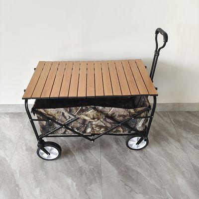 Outdoor Folding Wagon Stroller Folding Camping Picnic Cart