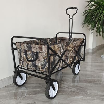 Outdoor Folding Wagon Stroller Folding Camping Picnic Cart