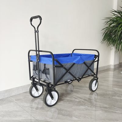 Mobil Camping Outdoor 8 Inch Wheels Folding Wagon Stroller Mobil Layanan Lipat
