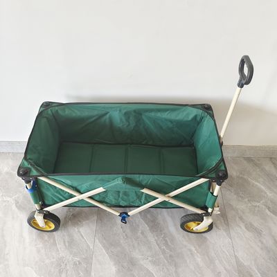 Outdoor Camping Wagon Karet Perikanan Lipat Portable Folding Beach Trolley