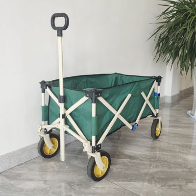 Outdoor Camping Wagon Karet Perikanan Lipat Portable Folding Beach Trolley
