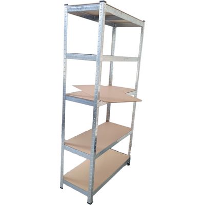 5 Rack Racking Rack logam yang dapat disesuaikan Multipurpose Boltless 180x90x40CM
