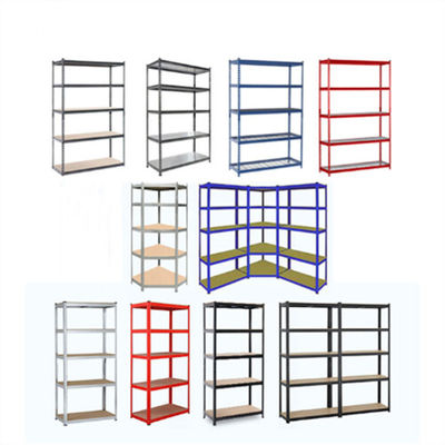 5 Rack Racking Rack logam yang dapat disesuaikan Multipurpose Boltless 180x90x40CM