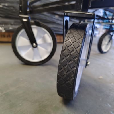 Wagon Lipat Lipat Dengan Canopy yang Dapat Dihapus Wagon Lipat Utilitas Dengan Roda Berputar 360 derajat
