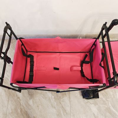 Kereta Camping Outdoor Lipat Dengan Atap Kereta Stroller Lipat Untuk Anak-anak