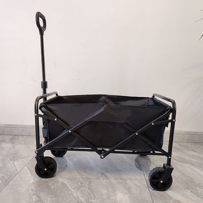 Trolley Mini Folding Wagon Kapasitas Beban 80-100LB Bahan Kain Oxford PVC