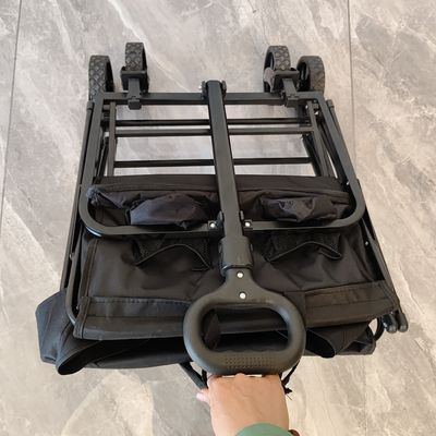 Trolley Mini Folding Wagon Kapasitas Beban 80-100LB Bahan Kain Oxford PVC