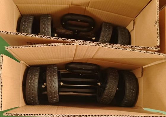 Kereta Kereta Gulung Kerangka Baja Dibangun Dengan Bahan Kain PVC 600D Oxford