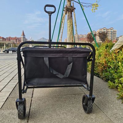 Mudah Dipakai dan Dipindahkan Kereta Gulung Gulung 600D Bahan Kain PVC Oxford
