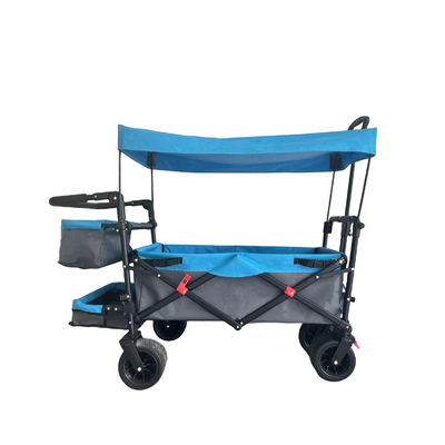 Tent Outdoor Camping Mobil Lipat Outdoor Camping Integrated Awning Cart